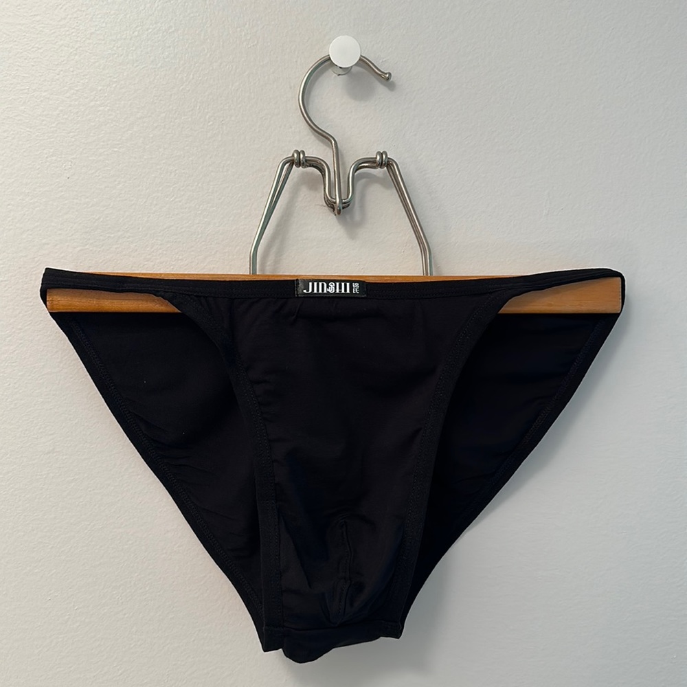 JINSHI Bamboo, Low Rise Bikini Briefs (4 Pack) - Four Colours (Large)